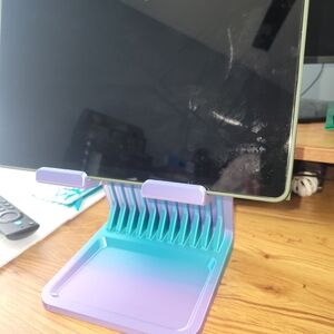 Mermaid Gradient Tablet Stand. Fits Any Sized Tablet. Samsung, Apple, Acer!